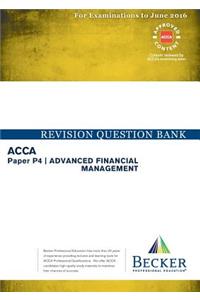 P4 Advanced Financial Management