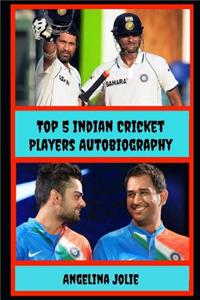 Top 5 Indian Cricket Players Autobiography: ( Sachin, Dhoni, Kohli, Rohit and Raina )