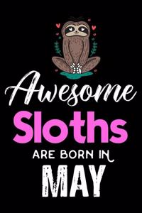 Awesome Sloths Are Born in May