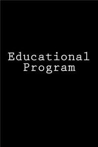 Educational Program