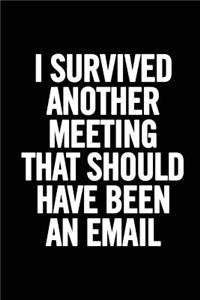 I Survived Another Meeting that Should Have Been an Email