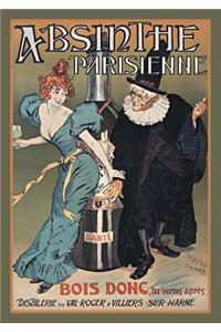Carnet Ligné Absinthe Parisienne