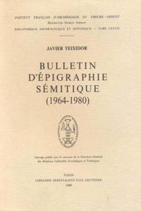 Bulletin d'Epigraphie Semitique