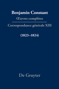 Correspondance générale 1823-1824
