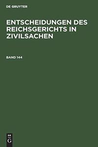Entscheidungen des Reichsgerichts in Zivilsachen