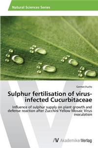Sulphur fertilisation of virus-infected Cucurbitaceae