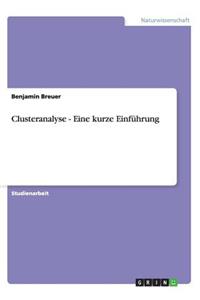 Clusteranalyse - Eine kurze Einführung