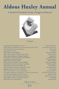 Aldous Huxley Annual