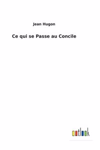 Ce qui se Passe au Concile