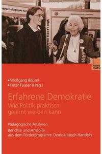 Erfahrene Demokratie. Wie Politik praktisch gelernt werden kann