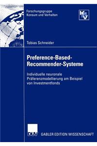 Preference-Based-Recommender-Systeme