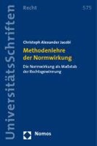 Methodenlehre Der Normwirkung