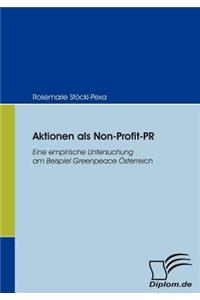 Aktionen als Non-Profit-PR