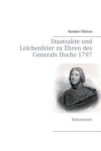 Staatsakte und Leichenfeier zu Ehren des Generals Hoche 1797