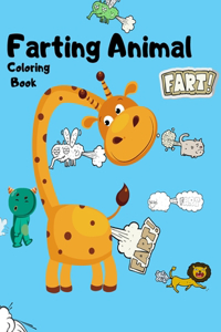 Farting Animals Coloring Book