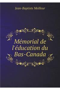 Mémorial de l'éducation du Bas-Canada