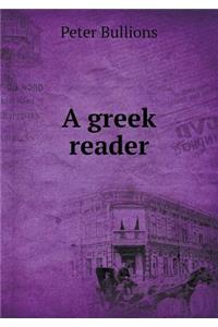 A Greek Reader