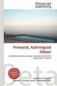 Primorsk, Kaliningrad Oblast