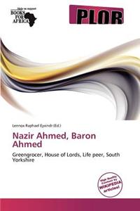 Nazir Ahmed, Baron Ahmed