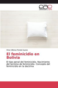 El feminicidio en Bolivia