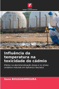 Influência da temperatura na toxicidade do cádmio