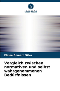 Vergleich zwischen normativen und selbst wahrgenommenen Bedürfnissen