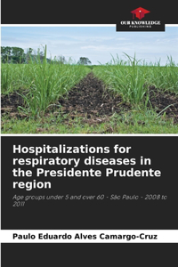 Hospitalizations for respiratory diseases in the Presidente Prudente region