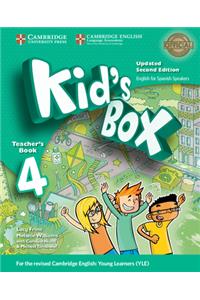 Kid's Box Level 4 Teacher's Book Updated English for Spanish Speakers