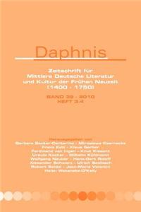 Zeitschrift fur Mittlere Deutsche Literatur und Kultur der Fruhen Neuzeit (1400-1750)