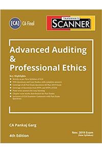 Scanner - Advanced Auditing & Professional Ethics By pankaj Garg (New Syllabus)