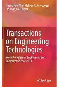 Transactions on Engineering Technologies