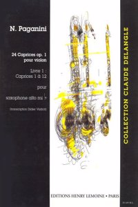 24 Caprices Vol.1 (saxophone)