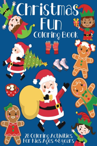 Christmas Fun Coloring Book for Kids
