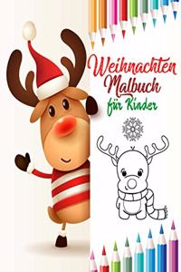 Weihnachten Malbuch für Kinder