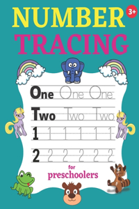 Number Tracing book for preschoolers