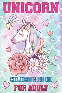 Unicorn Coloring Book For Adult