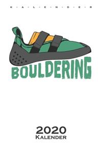 Kletterschuh Kalender 2020