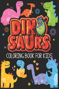 Dinosaurs Coloring Book For Kids