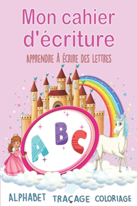 Mon cahier d'écriture