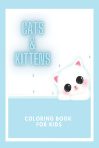 cats and kittens coloring book for kids