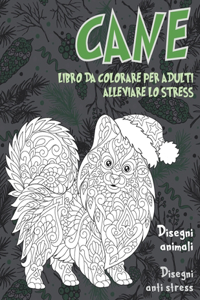 Libro da colorare per adulti alleviare lo stress - Disegni Anti stress - Disegni Animali - Cane