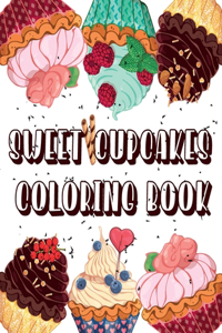 Sweet Cupcakes Coloring Book