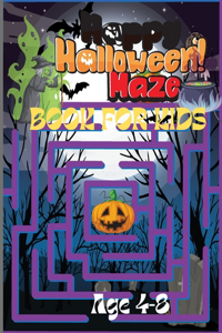 Halloween Maze Book For Kids