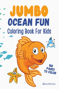 Jumbo Ocean Fun Coloring Book For Kids