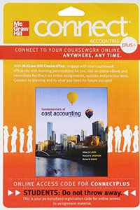 Connect 1-Semester Access Card for Fundamentals of Cost Accounting