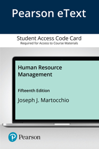 Pearson Etext Human Resource Management -- Access Card