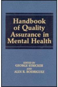 Handbook of Quality Assurance in Mental Health