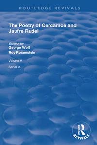 The Poetry of Cercamon and Jaufre Rudel