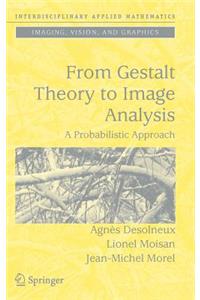 From Gestalt Theory to Image Analysis