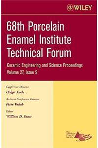 68th Porcelain Enamel Institute Technical Forum, Volume 27, Issue 9